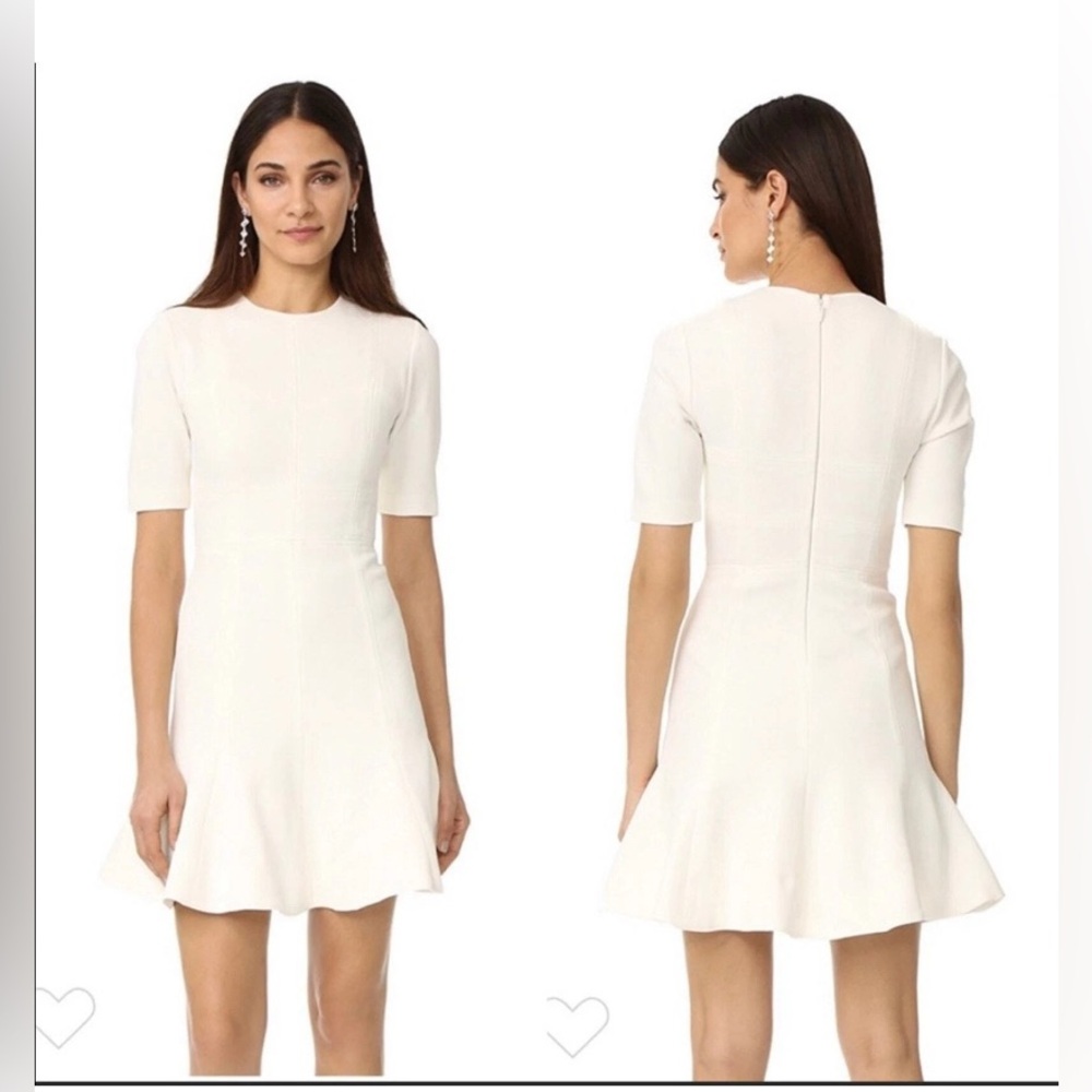 Cinq à Sept sela ivory Mini Dress. Size 6